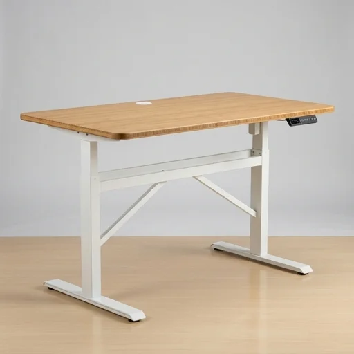 FlexiSpot Kana Bamboo Standing Desk view 2