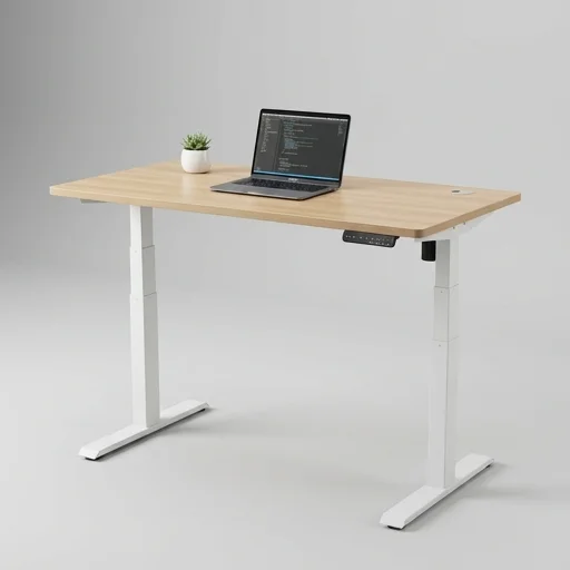 Loctek Electric Standing Desk view 2
