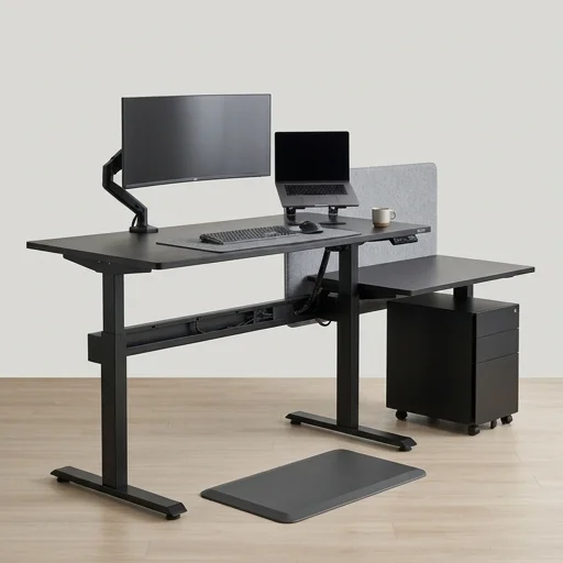 Progressive Desk Boss Series Standing Desk view 3