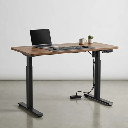 SHW Electric Height Adjustable Desk