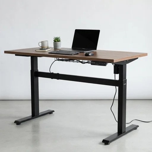 VIVO Electric Height Adjustable Standing Desk view 3